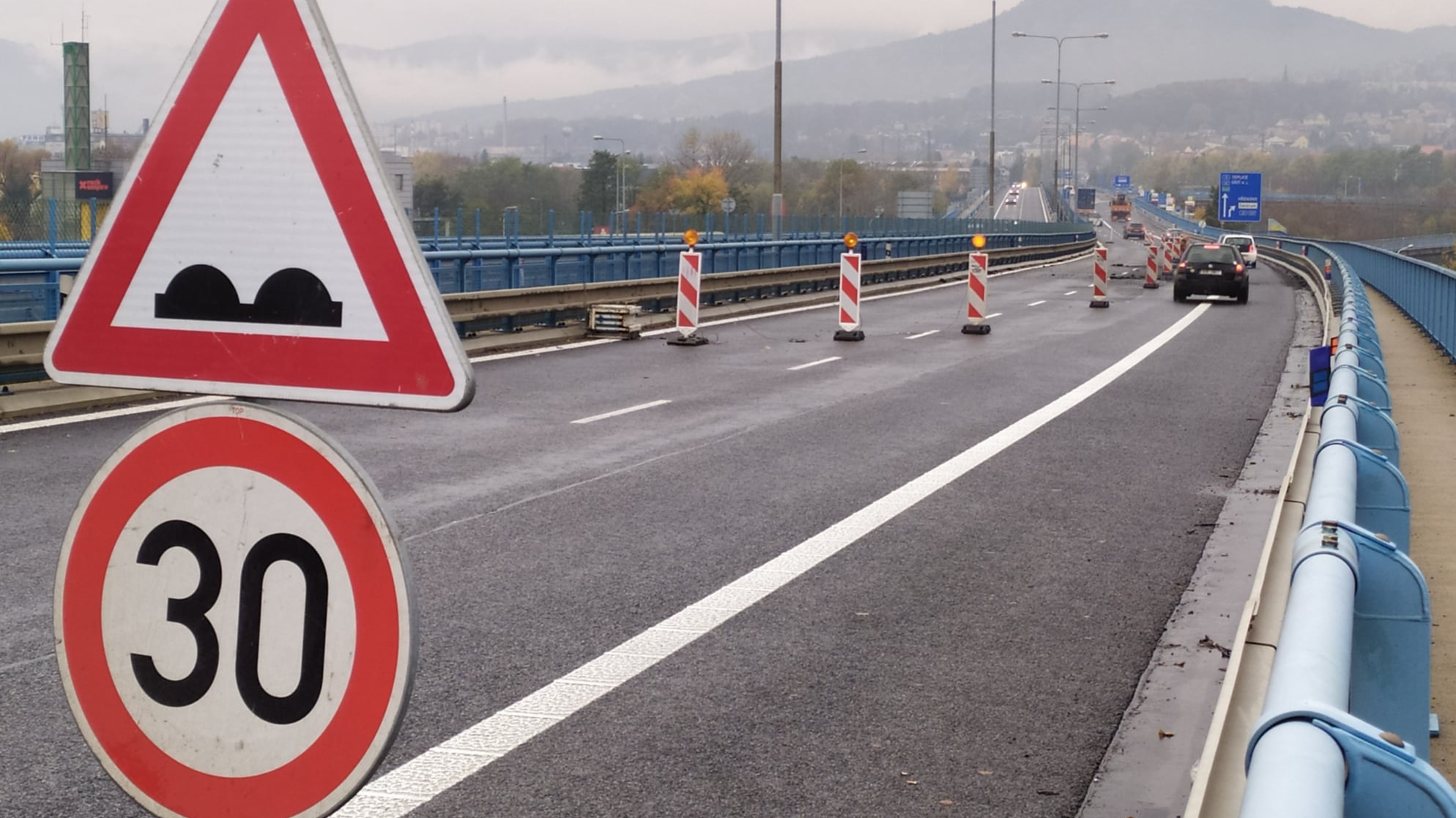 Řidiče v Děčíně čekají zásadní dopravní uzavírky