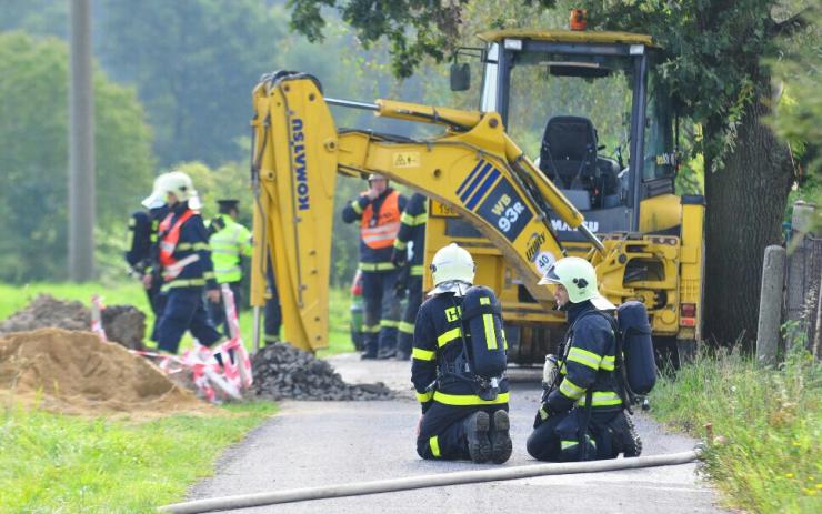 AKTUÁLNĚ: V Krásné Lípě došlo k úniku plynu, hasiči evakuovali lidi z okolních domů