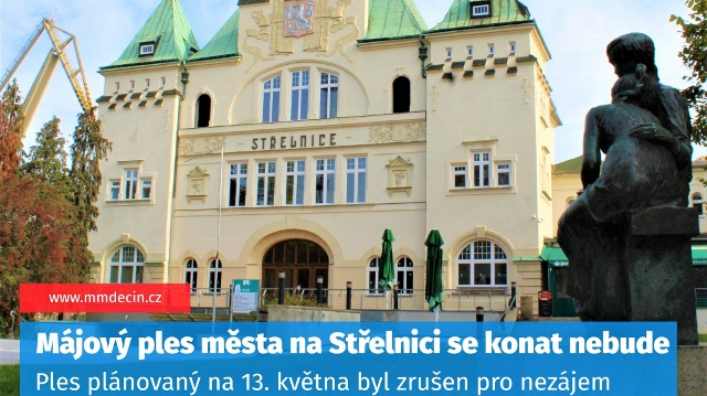 Aktuálně! Město ruší Májový ples na Střelnici. Nebyl zájem