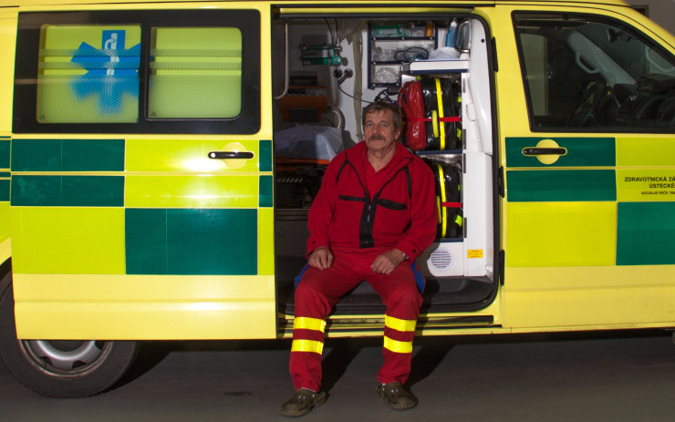 Děčínský záchranář odsloužil poslední směnu, kolegové mu přejí do důchodu hodně radosti a zdraví